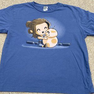 Star Wars Rey and BB8 girl's t-shirt size 10-12
